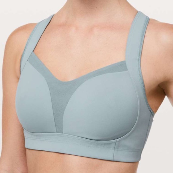 Lululemon Blue Cast Ta Ta Tamer III Sports Bra - Picture 1 of 15